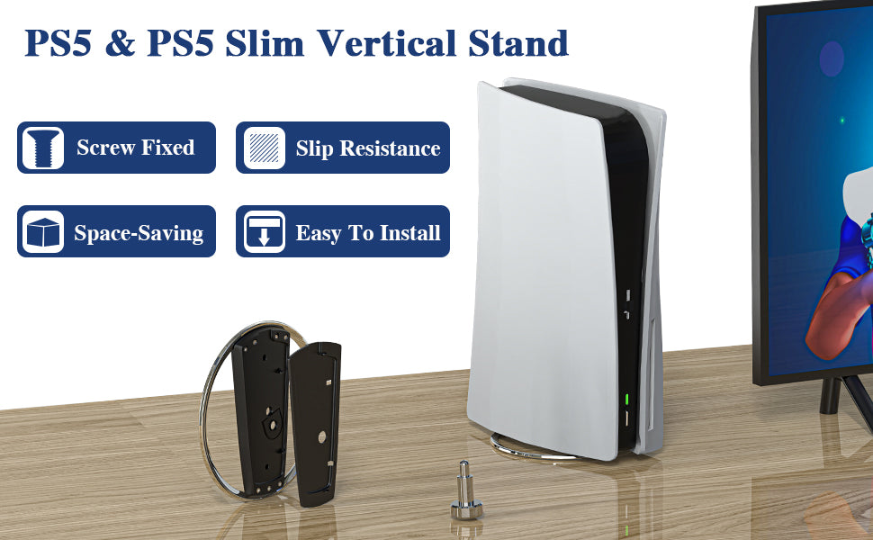 PS5 Slim Consoles Non-Slip Base Mount