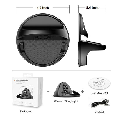 ANNSKIN Wireless Car Charger Mount